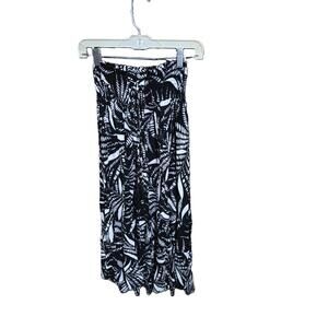 Rachel Zoe Floral Hi Low Button Down Maxi Skirt